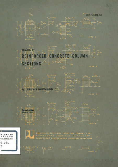 Analysis of Reinforced Concrete Column Sections 
Second Edition - Wiratman Wangsadinata