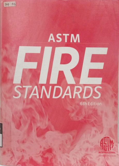 ASTM Fire Standards 6th Edition - American Society of Testing Materials