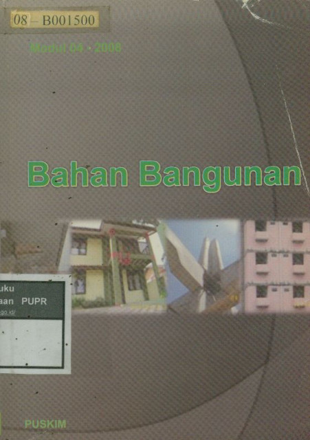 Bahan Bangunan - Guswandi, Yulinda Rosa, Roosdharmawati