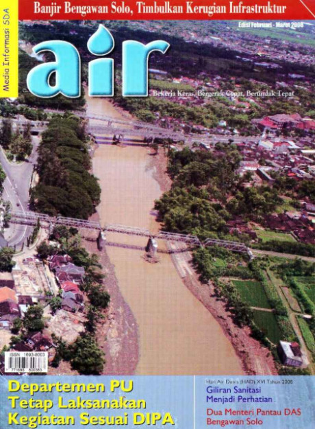 Banjir Bengawan Solo, Timbulkan Kerugian Infrastruktur : Majalah Air - 