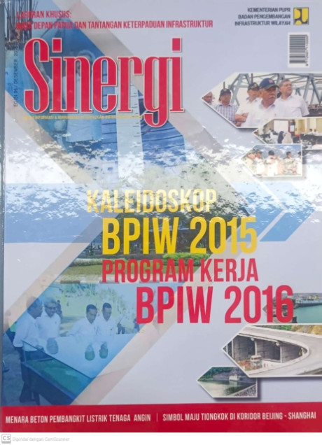 Bundling Majalah Sinergi Tahun 2015 - Badan Pengembangan Infrastruktur Wilayah