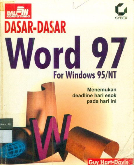 Dasar-Dasar Word 97 For Windows 95/NT - Guy Hart-Davis