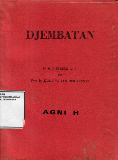 Djembatan - Struyk, H.J, Van Der Veen