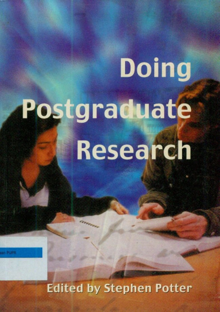 Doing Postgraduate Research - Stephen Potter