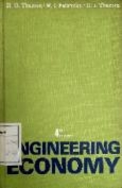 Engineering Economy - H.G.Thuesen & W.J.Fabrycky