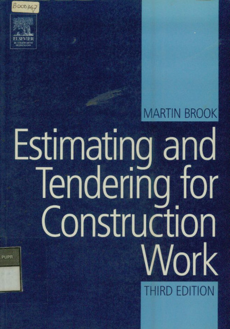 Estimating and Tendering for Construction Work - Martin Brook