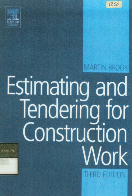 Estimating and Tendering for Construction Work - Martin Brook