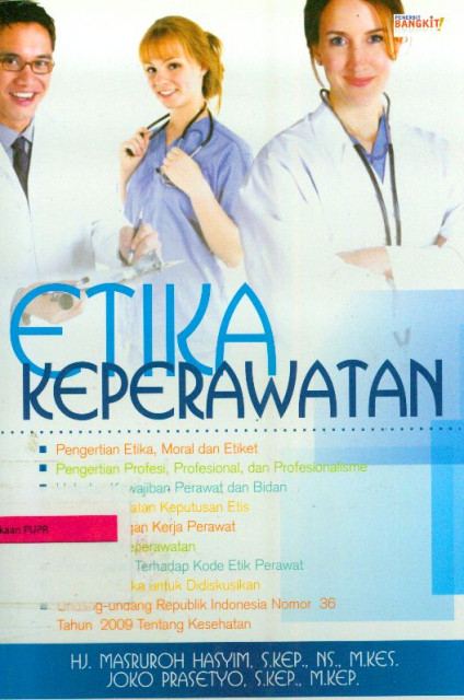 Etika Keperawatan - Masruroh Hasyim, Joko Prasetyo