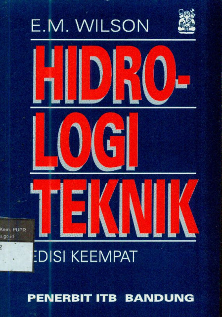 Hidrologi Teknik - E. M. WILSON