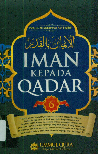 Iman Kepada Qadar - Ali Muhammad Ash-Shallabi