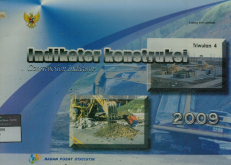 Indikator Konstruksi Construction Indicator Triwulan 4 - Leksono Sedyo, Rudi Hartono