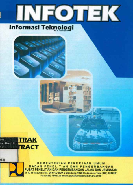 Infotek : Informasi Teknologi - Puslitbang Jalan dan Jembatan