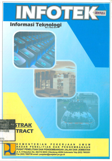 Infotek (informasi Teknologi) No. 3 Tahun 2011 - Puslitbang Jalan dan Jembatan