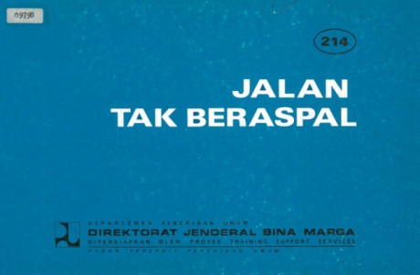 Jalan Tak Beraspal - Direktorat Jenderal Bina Marga