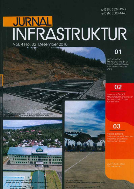 Jurnal Infrastruktur Vol. 4 No. 02 Desember 2018 - Kementerian Pekerjaan Umum dan Perumahan Rakyat