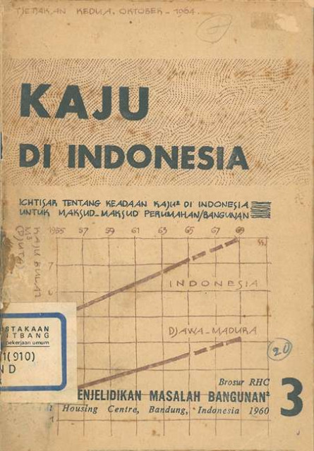 Kaju di Indonesia: Ichtisar tentang Keadaan Kaju-Kaju di Indonesia untuk Maksud-Maksud Perumahan/Bangunan - Yap King Hok, Suwito W.