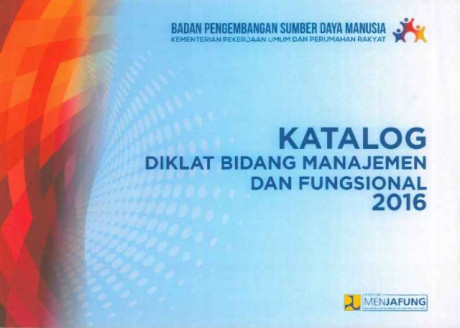 Katalog Diklat Bidang Manajemen dan Fungsional 2016 - 