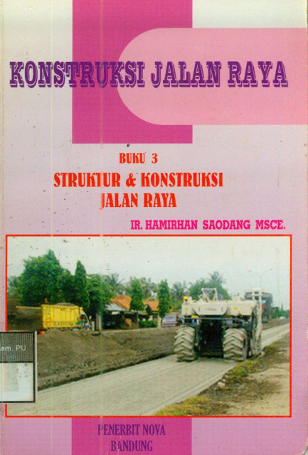 Konstruksi Jalan Raya - Hamirhan Saodang