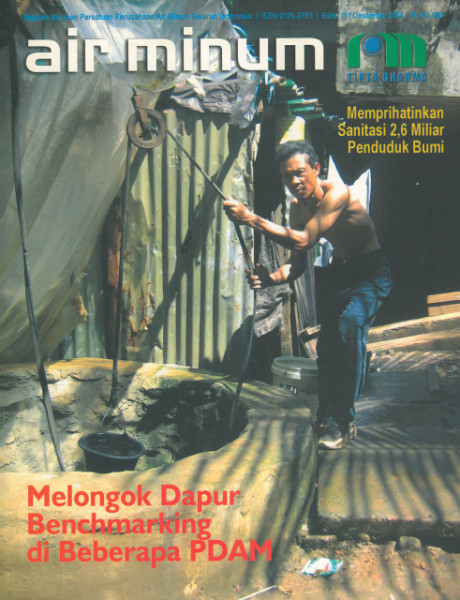 Majalah Air Minum Edisi 111 November 2004 - Persatuan Perusahaan Air Minum Seluruh Indonesia