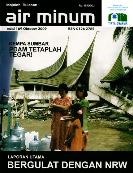 Majalah Air Minum Edisi 169 Oktober 2009 - Persatuan Perusahaan Air Minum Seluruh Indonesia