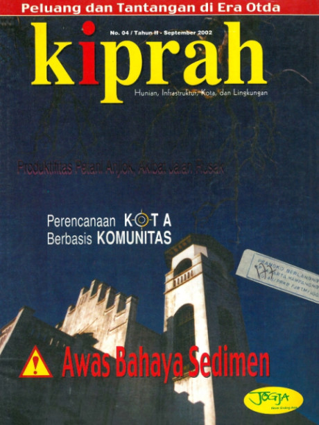 Majalah KIPRAH No. 04/II/September 2002 - Departemen Pekerjaan Umum