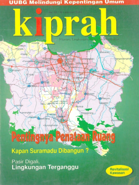 Majalah KIPRAH No.05/III/Januari 2003 - Departemen Pekerjaan Umum