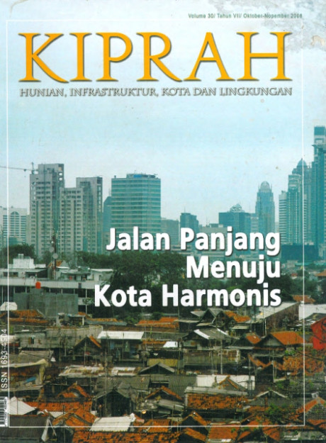 Majalah KIPRAH Volume 30/Tahun VII/Oktober-November 2008 - Departemen Pekerjaan Umum