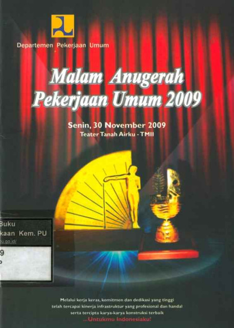 Malam Anugerah Pekerjaan Umum 2009 - 