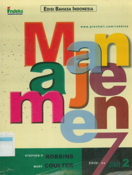 MANAJEMEN - Stephen P. Robbins, Mary Coulter