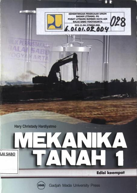 Mekanika Tanah 1 - Hary Christady Hardiyatmo