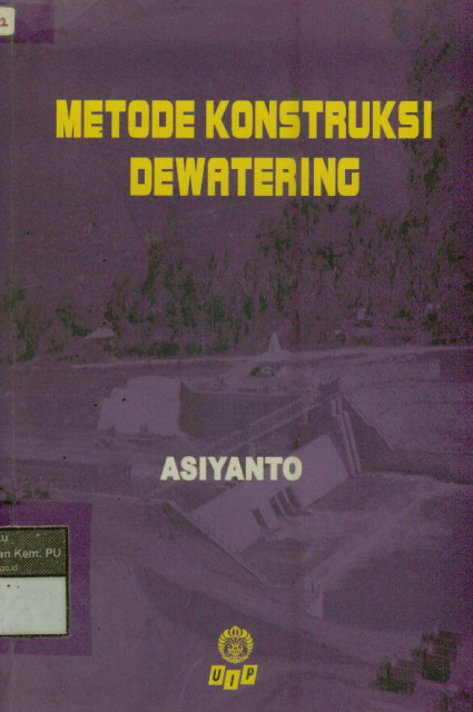 Metode Konstruksi Dewatering - ASIYANTO