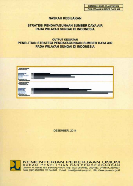 Naskah Kebijakan Strategi Pendayagunaan Sumber Daya Air pada Wilayah Sungai di Indonesia - Pusat Penelitian dan Pengembangan Sumber Daya Air