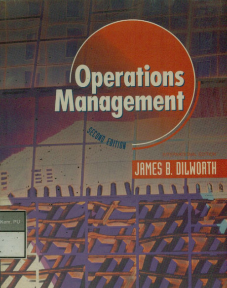 Operations Management - James B. Dilworth