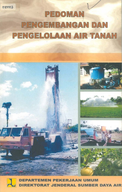 Pedoman Pengembangan dan Pengelolaan Air Tanah - Direktorat Jenderal Sumber Daya Air