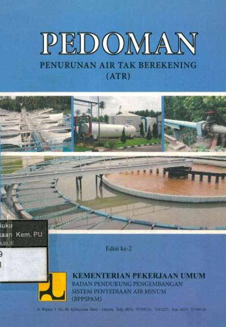 Pedoman Penurunan Air Tak Berekening (ATR) - Purwanto, Bambang, dkk