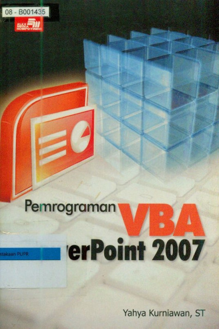 Pemrograman VBA PowerPoint 2007 - Yahya Kurniawan