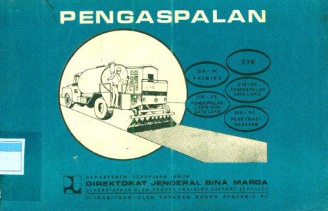 Pengaspalan - Direktorat Jenderal Bina Marga