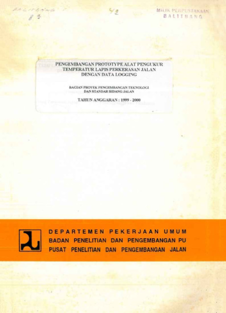 Pengembangan Prototype Alat Pengukur Temperatur Lapis Perkerasan Jalan dengan Data Logging - K. A. Zamhari