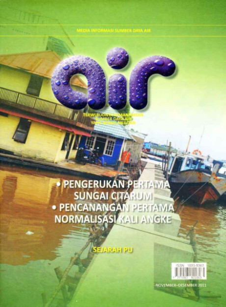 Pengerukan Pertama Sungai Citarum, Pencanangan Pertama Normalisasi Kali Angke : Majalah Air - 