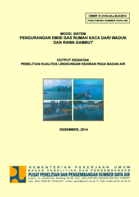 Pengurangan Emisi Gas Rumah Kaca dari Waduk dan Rawa Gambut - Tontowi, Armaita Sutriati, Yayu Sofia