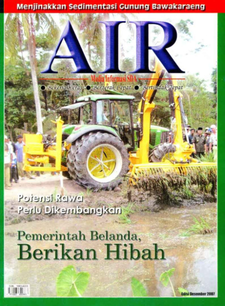 Potensi Rawa Perlu Dikembangkan, Pemerintah Belanda Berikan Hibah : Majalah Air - 