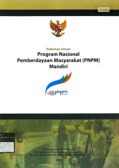 Program Nasional Pemberdayaan Masyarakat (PNPM) Mandiri - Direktorat Jenderal Cipta Karya