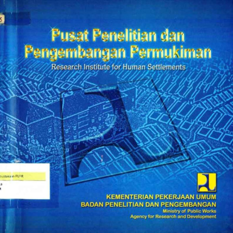 Pusat Penelitian dan Pengembangan Permukiman Research Institute for Human Settlements - 