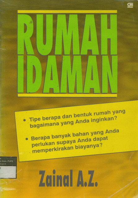 Rumah Idaman - Zainal A.Z.