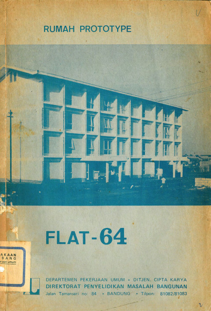 Rumah Prototype Flat 64 - Direktorat Jenderal Cipta Karya