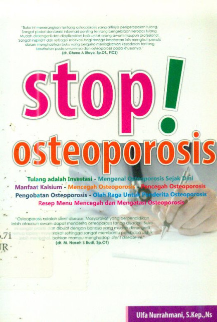 Stop ! Osteoporosis - Ulfa Nurrahmani
