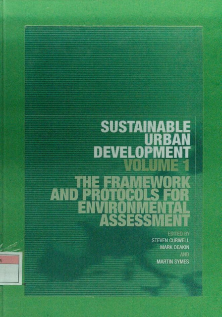 Sustainable Urban Development - Steven Curwell, Mark Deakin, Martin Symes