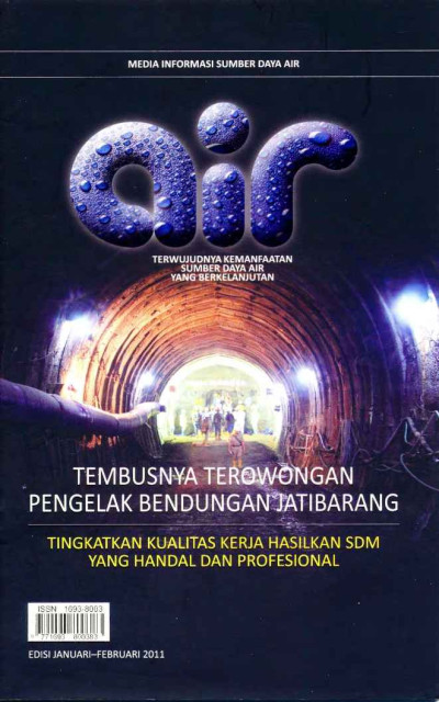 Tembusnya Terowongan Pengelak Bendungan Jatibarang : Majalah Air - 