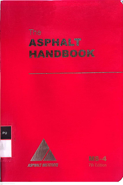 The Asphalt Handbook - Asphalt Institute