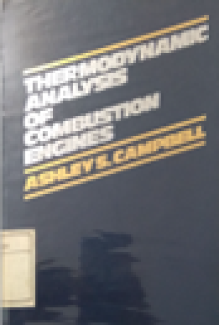 Thermodynamic Analysis Of Combustion Engines - Ashleys S.Campbell